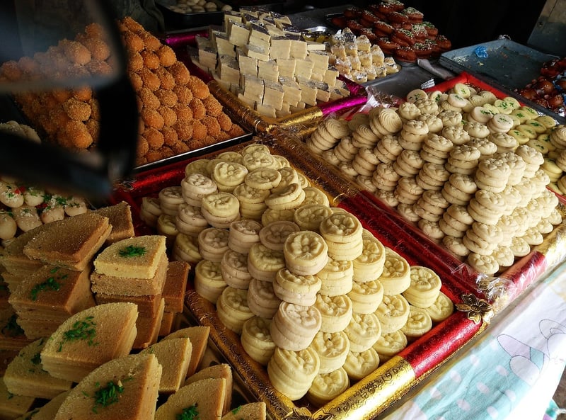 Traditional Indian Sweets for Diwali Festival